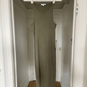 Good American (Olive) Tank Top Dress - Women's 2